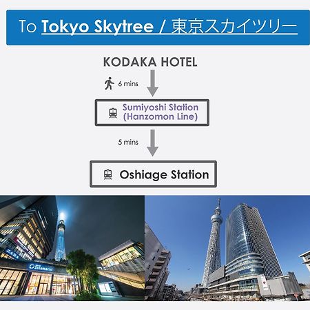 Kodaka Hotel Tokyo Exterior photo