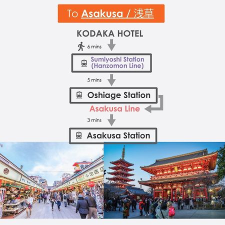Kodaka Hotel Tokyo Exterior photo